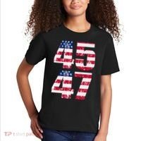 45 47 Trump 2024 Kids T-Shirt thumb 2