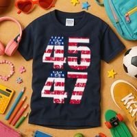 45 47 Trump 2024 Kids T-Shirt thumb 3