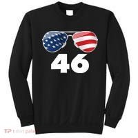 46th President Joe Biden Aviators American Flag Sweatshirt thumb 0