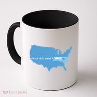 49 Out Of 50 States Agree  Coffee Mug thumb 0