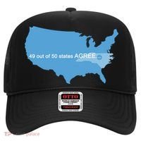 49 Out Of 50 States Agree  Hat thumb 0