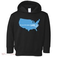 49 Out Of 50 States Agree  Toddler Hoodie thumb 0