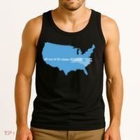 49 Out Of 50 States Agree  Tank Top thumb 3