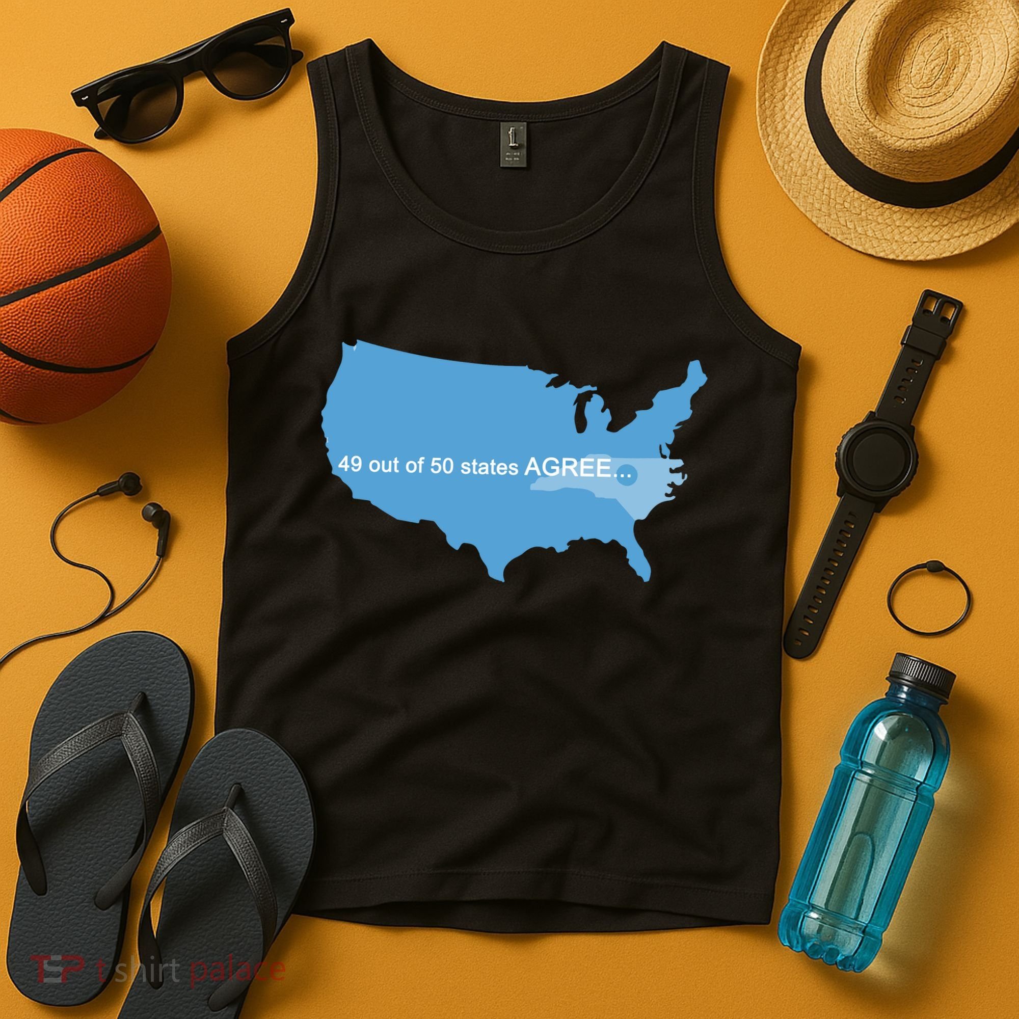 49 Out Of 50 States Agree  Tank Top