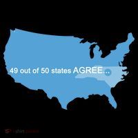 49 Out Of 50 States Agree  Tank Top thumb 6