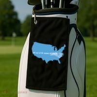 49 Out Of 50 States Agree  Golf Towel thumb 2