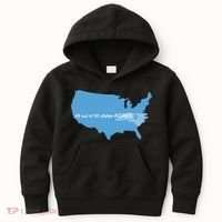 49 Out Of 50 States Agree  Kids Hoodie thumb 0