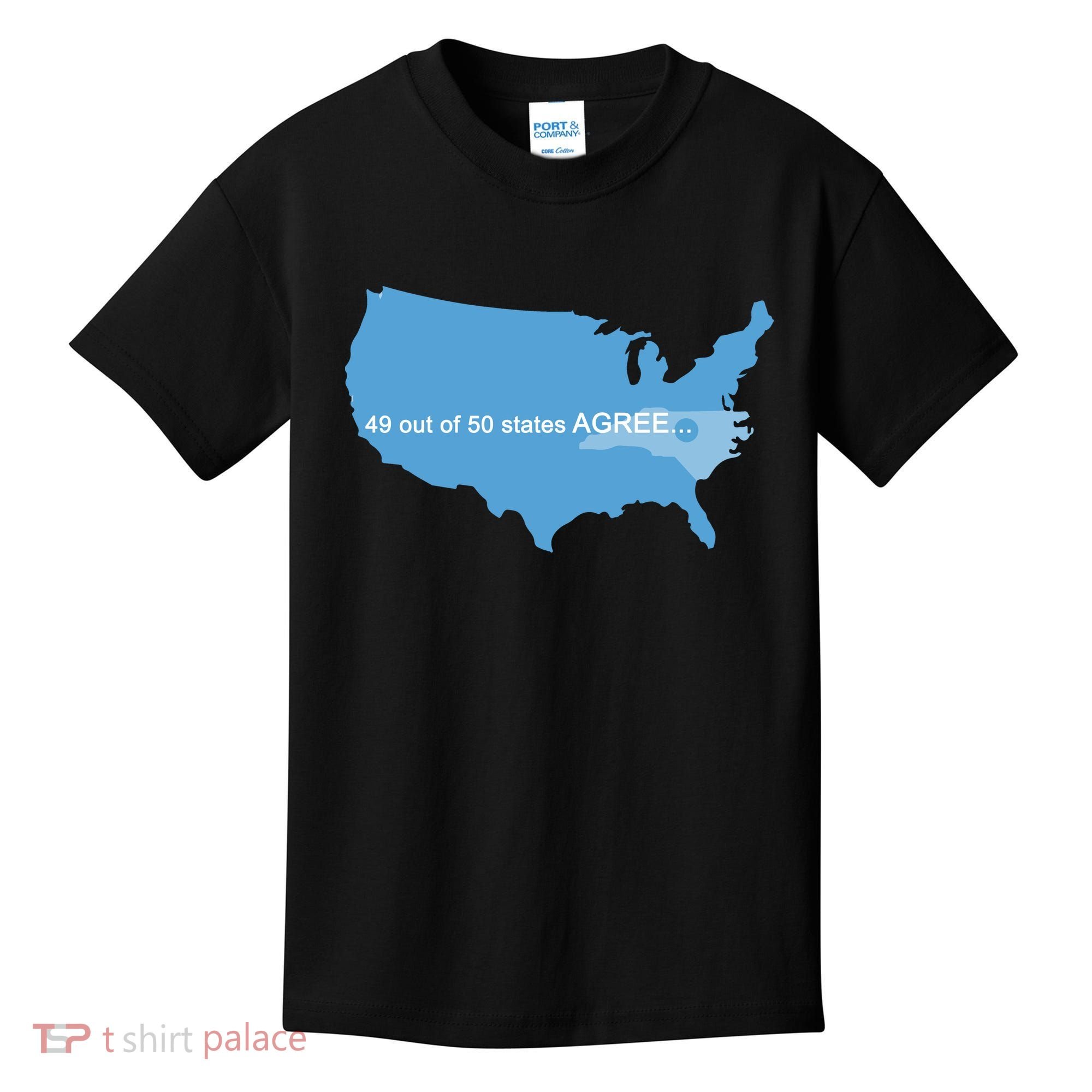 49 Out Of 50 States Agree  Kids T-Shirt
