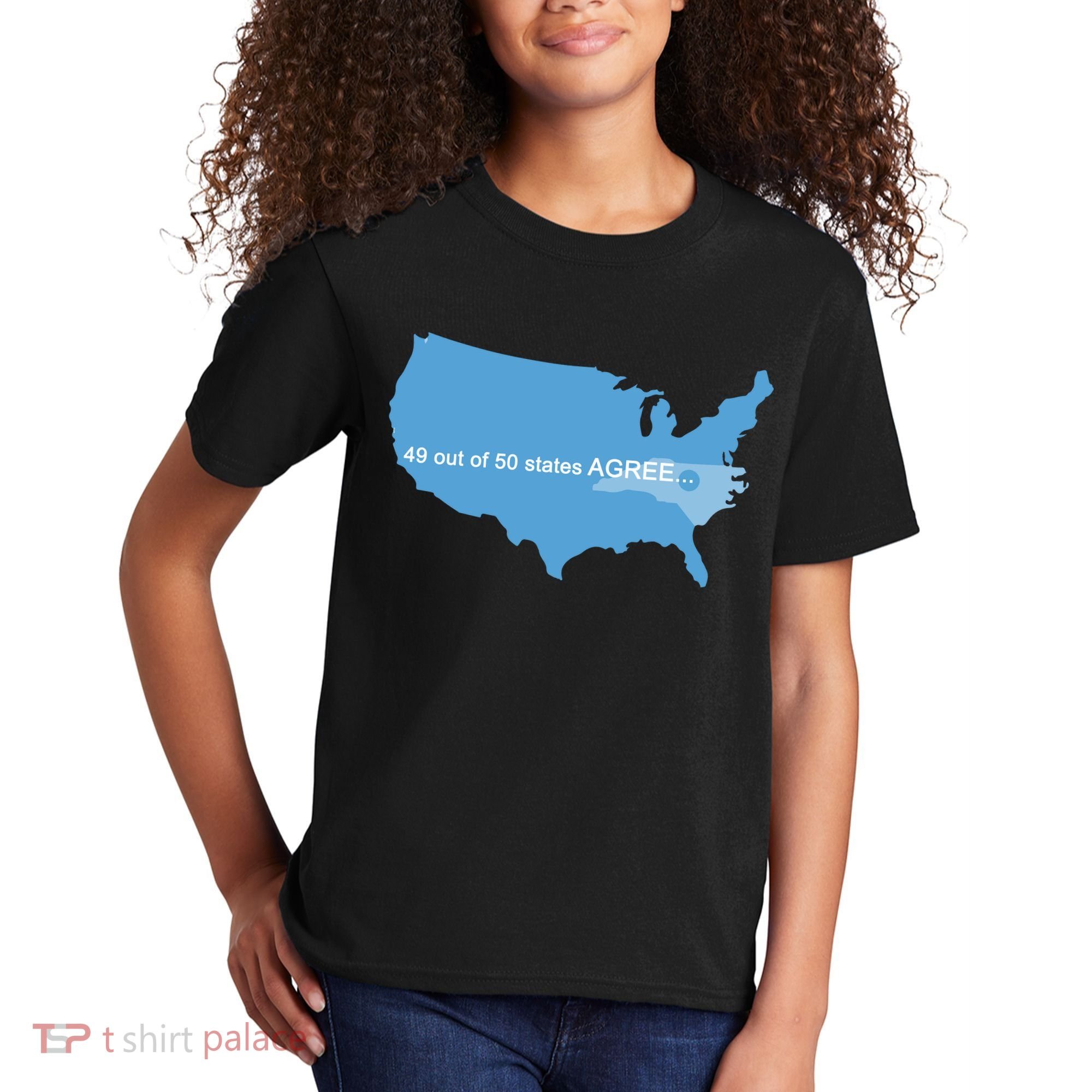 49 Out Of 50 States Agree  Kids T-Shirt