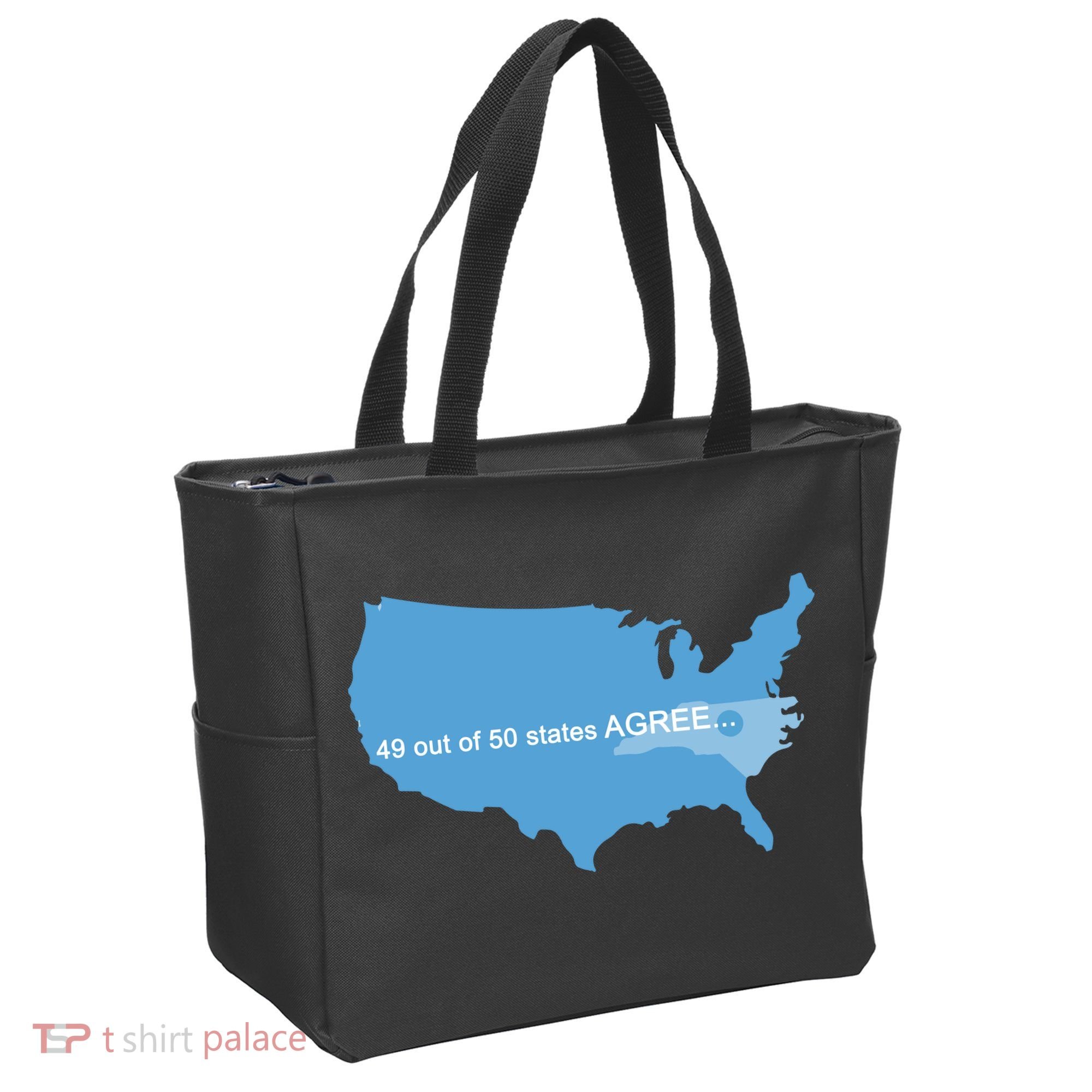 49 Out Of 50 States Agree  Tote Bag