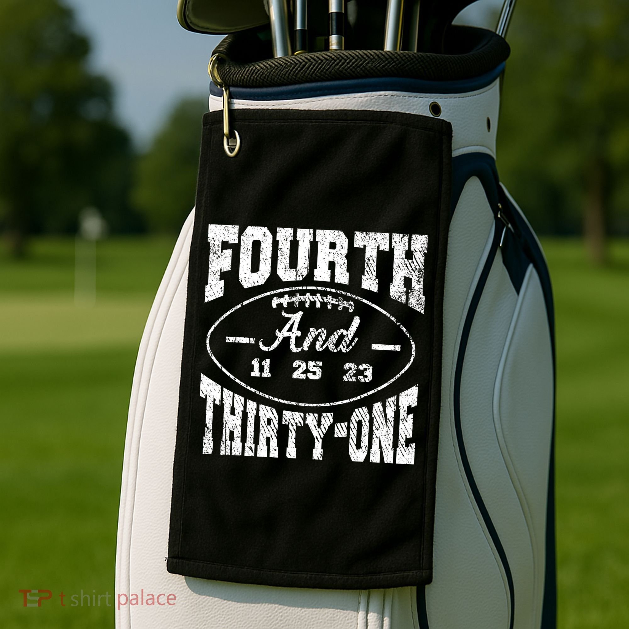 4th And 31 Alabama Fourth And Thirty One Alabama Golf Towel