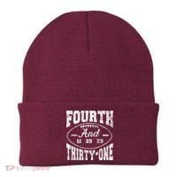 4th And 31 Alabama Fourth And Thirty One Alabama Beanie thumb 0