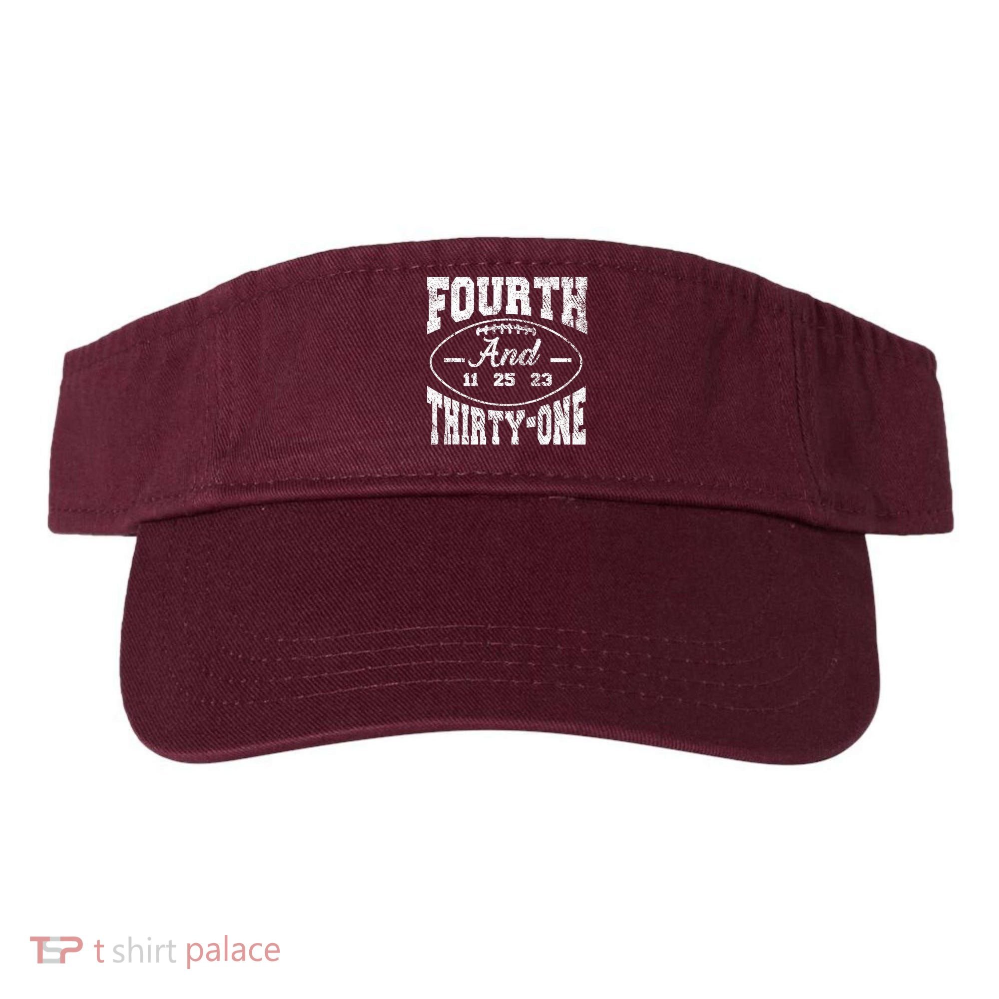 4th And 31 Alabama Fourth And Thirty One Alabama Visor