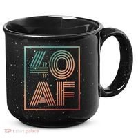 40 Af 40th Birthday Forty Years Old Retro 15oz Campfire Ceramic Mug thumb 0
