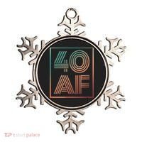 40 Af 40th Birthday Forty Years Old Retro Ornament thumb 0