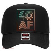 40 Af 40th Birthday Forty Years Old Retro Hat thumb 0