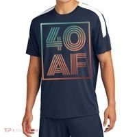 40 Af 40th Birthday Forty Years Old Retro Sport-Tek Competitor United Soccer Jersey thumb 0