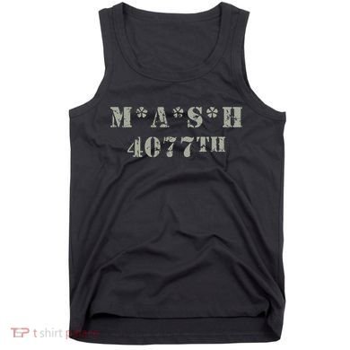 4077 Army 4077th Retro Military Vintage Tank Top
