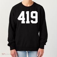 419 Area Code Toledo Sylvania Mansfield Lima Findlay Ohio Women's Sweatshirt thumb 0