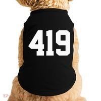 419 Area Code Toledo Sylvania Mansfield Lima Findlay Ohio Doggie Tank thumb 0