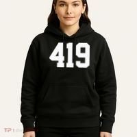 419 Area Code Toledo Sylvania Mansfield Lima Findlay Ohio Hoodie thumb 5