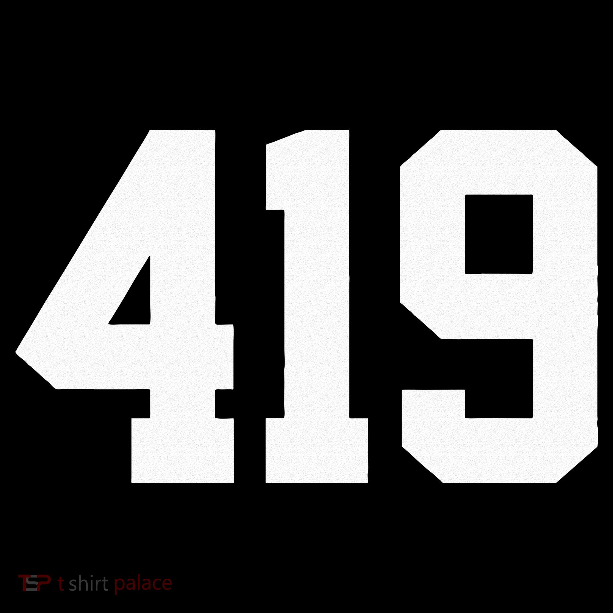 419 Area Code Toledo Sylvania Mansfield Lima Findlay Ohio Sweatshirt