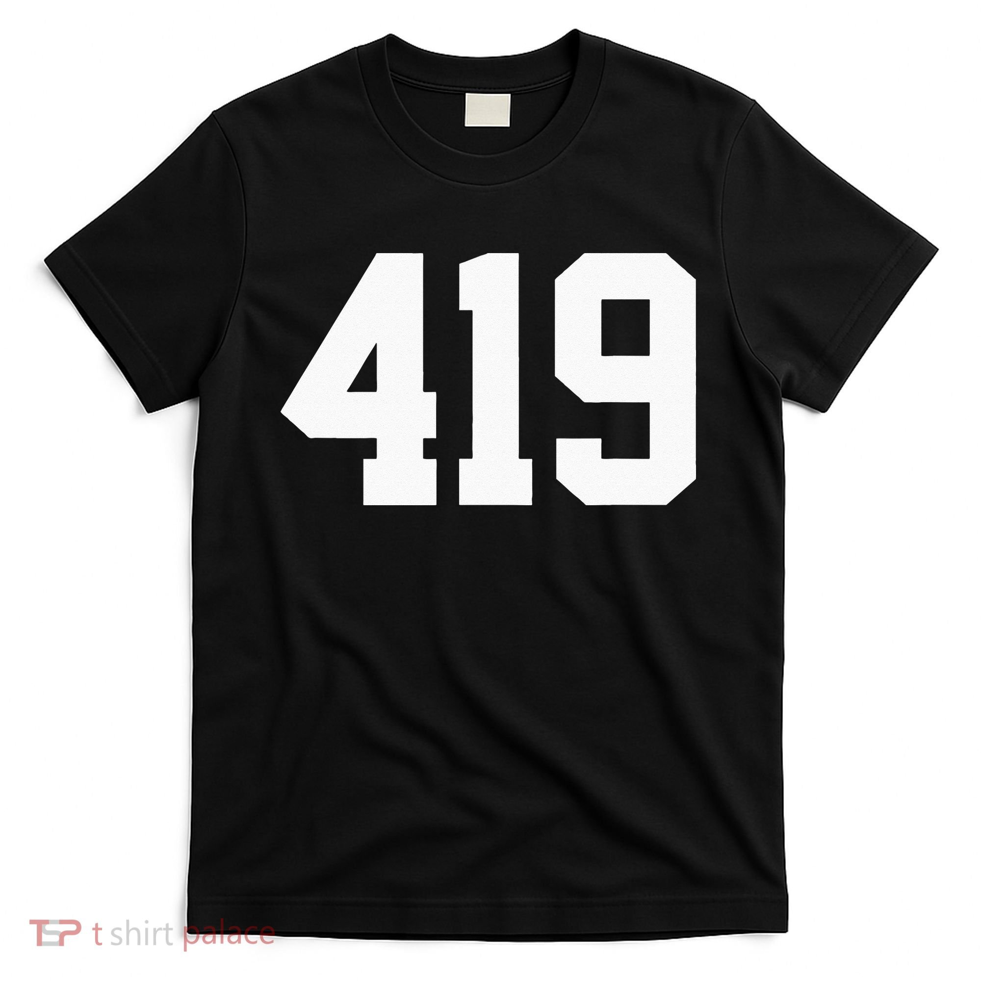 419 Area Code Toledo Sylvania Mansfield Lima Findlay Ohio T-Shirt