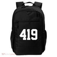 419 Area Code Toledo Sylvania Mansfield Lima Findlay Ohio Backpack thumb 0