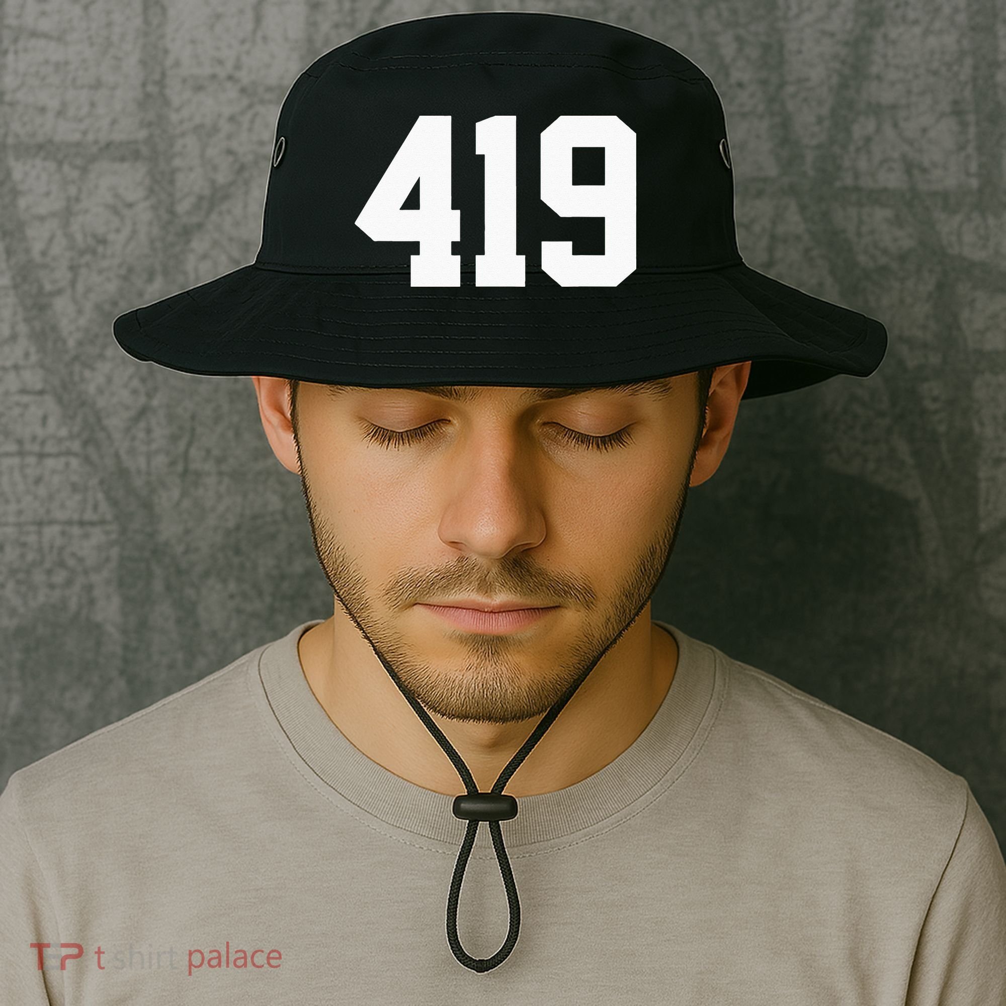 419 Area Code Toledo Sylvania Mansfield Lima Findlay Ohio Bucket Hat