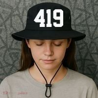 419 Area Code Toledo Sylvania Mansfield Lima Findlay Ohio Bucket Hat thumb 3