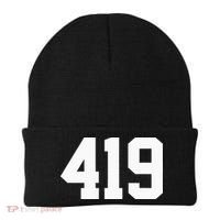 419 Area Code Toledo Sylvania Mansfield Lima Findlay Ohio Beanie thumb 0