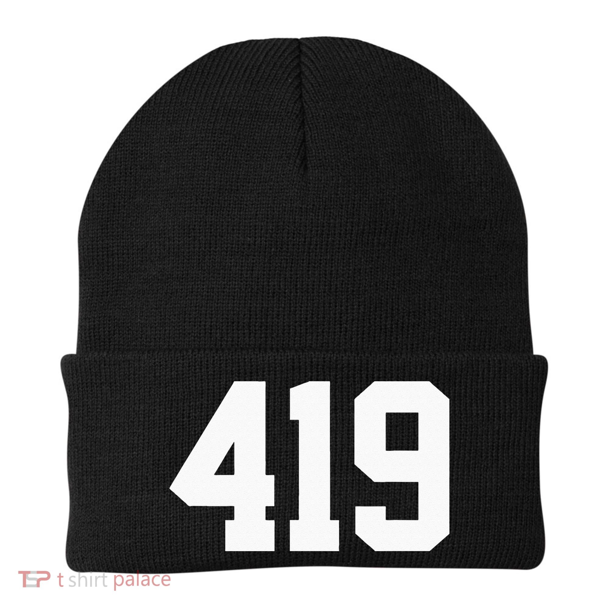 419 Area Code Toledo Sylvania Mansfield Lima Findlay Ohio Beanie