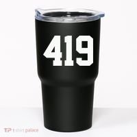 419 Area Code Toledo Sylvania Mansfield Lima Findlay Ohio Tumbler thumb 0