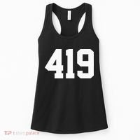 419 Area Code Toledo Sylvania Mansfield Lima Findlay Ohio Women's Tank Top thumb 0