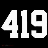419 Area Code Toledo Sylvania Mansfield Lima Findlay Ohio Baby Bodysuit thumb 2