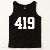 419 Area Code Toledo Sylvania Mansfield Lima Findlay Ohio Tank Top thumb 2