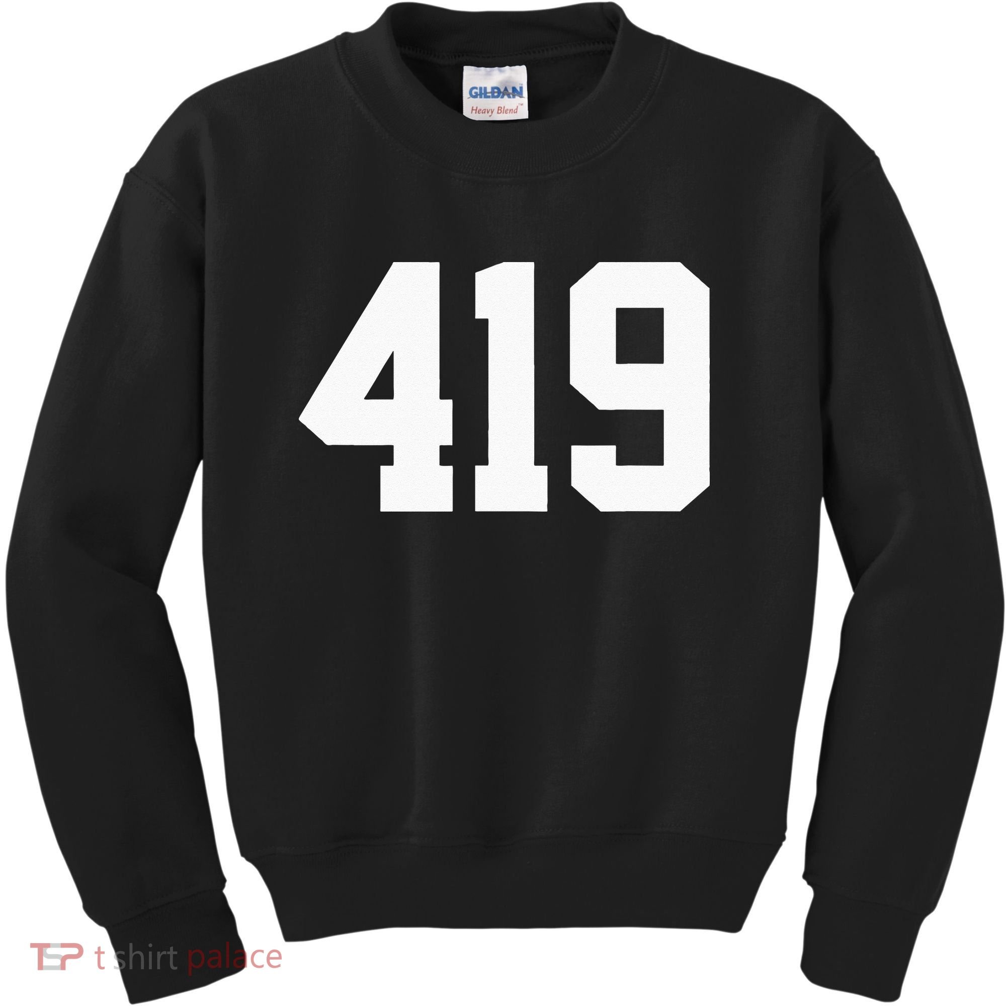 419 Area Code Toledo Sylvania Mansfield Lima Findlay Ohio Kids Sweatshirt