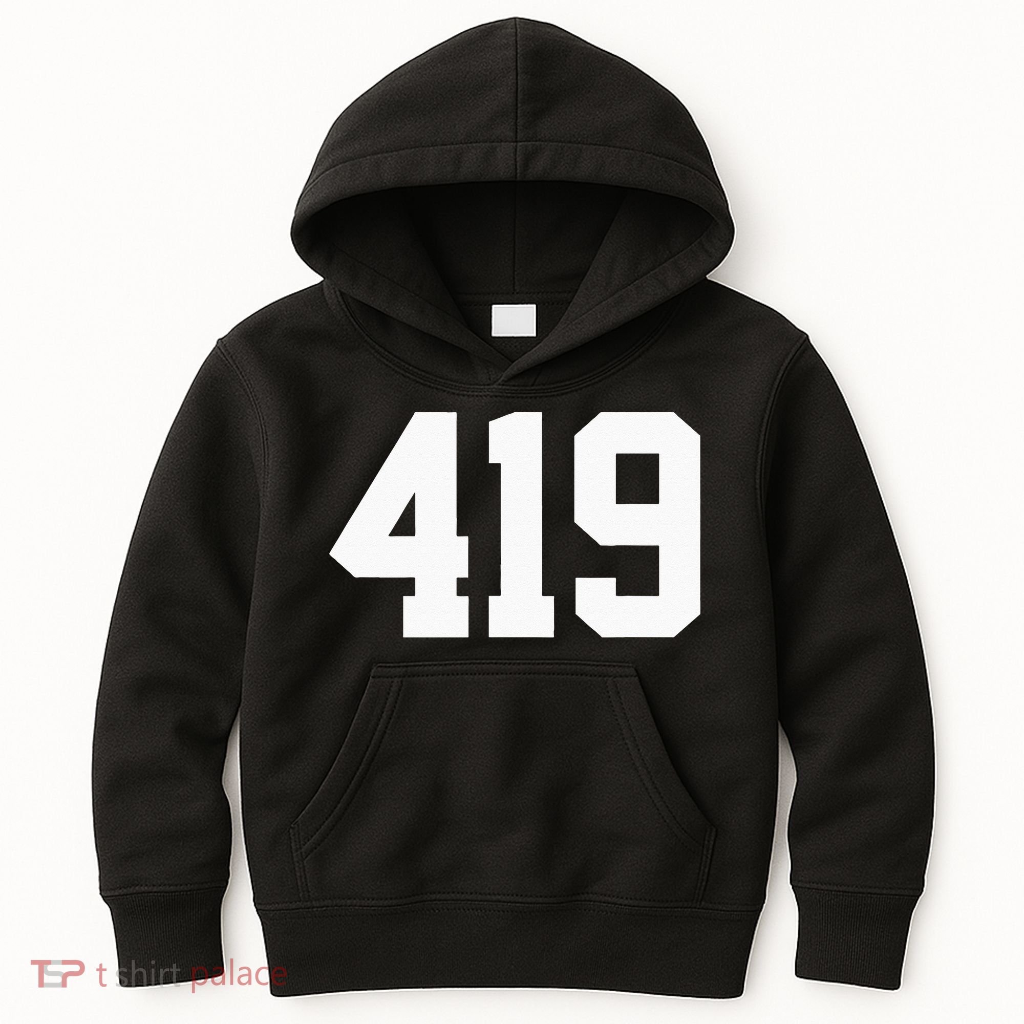 419 Area Code Toledo Sylvania Mansfield Lima Findlay Ohio Kids Hoodie