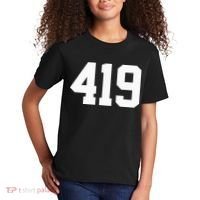 419 Area Code Toledo Sylvania Mansfield Lima Findlay Ohio Kids T-Shirt thumb 2