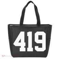 419 Area Code Toledo Sylvania Mansfield Lima Findlay Ohio Tote Bag thumb 0