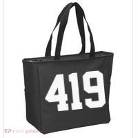 419 Area Code Toledo Sylvania Mansfield Lima Findlay Ohio Tote Bag thumb 2