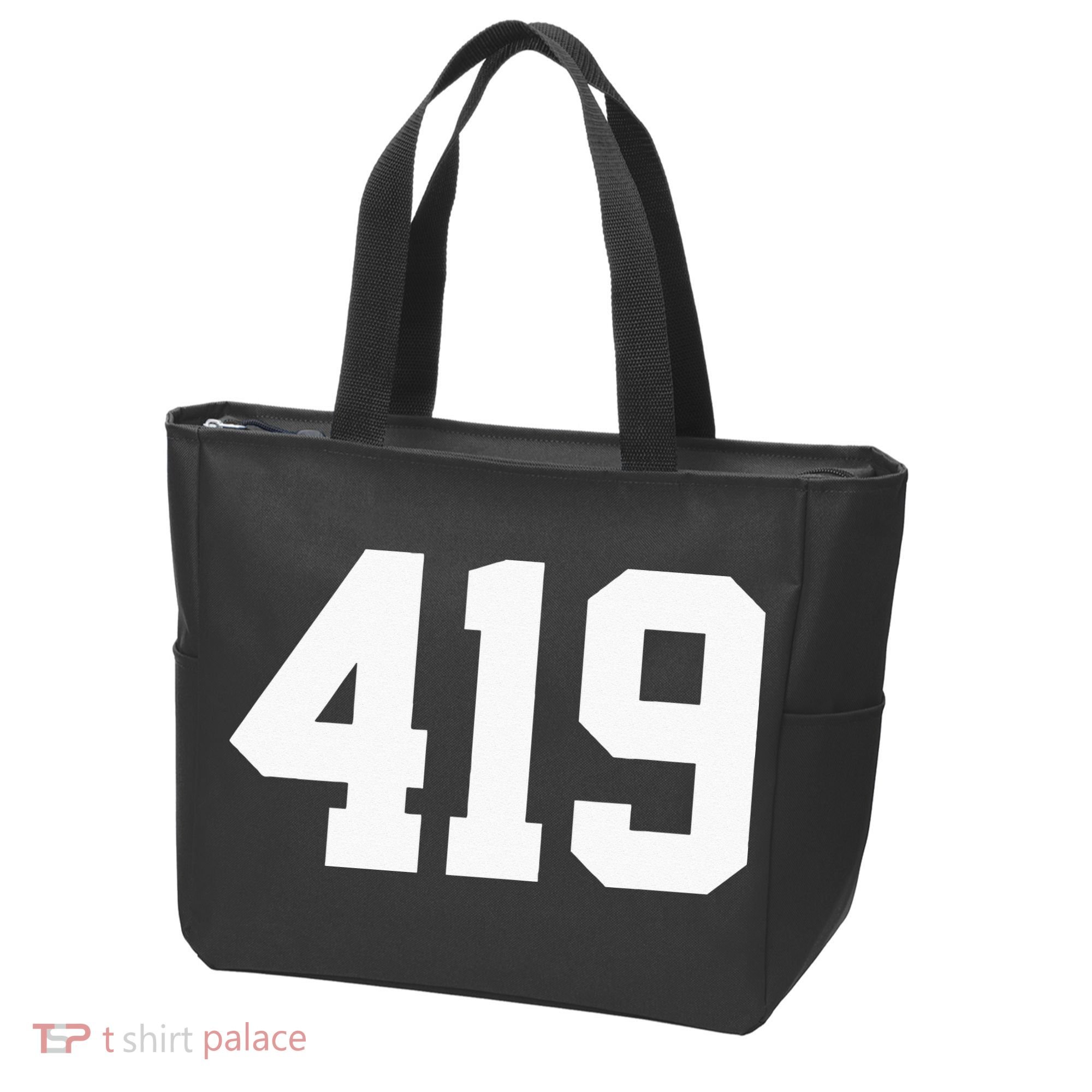 419 Area Code Toledo Sylvania Mansfield Lima Findlay Ohio Tote Bag