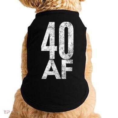 40 AF Funny 40th Birthday Gift 40 Year Old Idea 1978 Doggie Tank