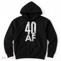 40 AF Funny 40th Birthday Gift 40 Year Old Idea 1978 Hoodie thumb 0