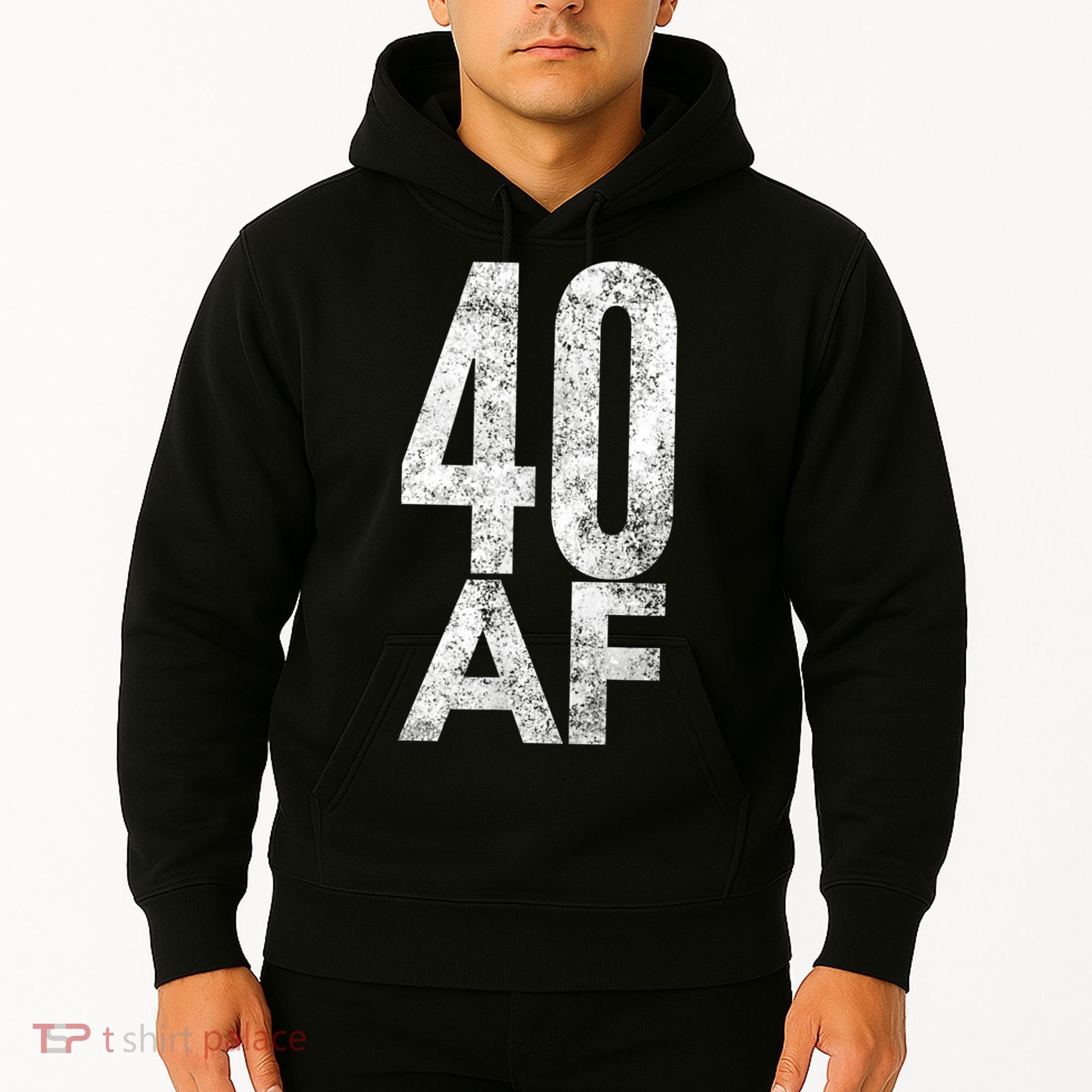 40 AF Funny 40th Birthday Gift 40 Year Old Idea 1978 Hoodie