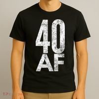 40 AF Funny 40th Birthday Gift 40 Year Old Idea 1978 T-Shirt thumb 3