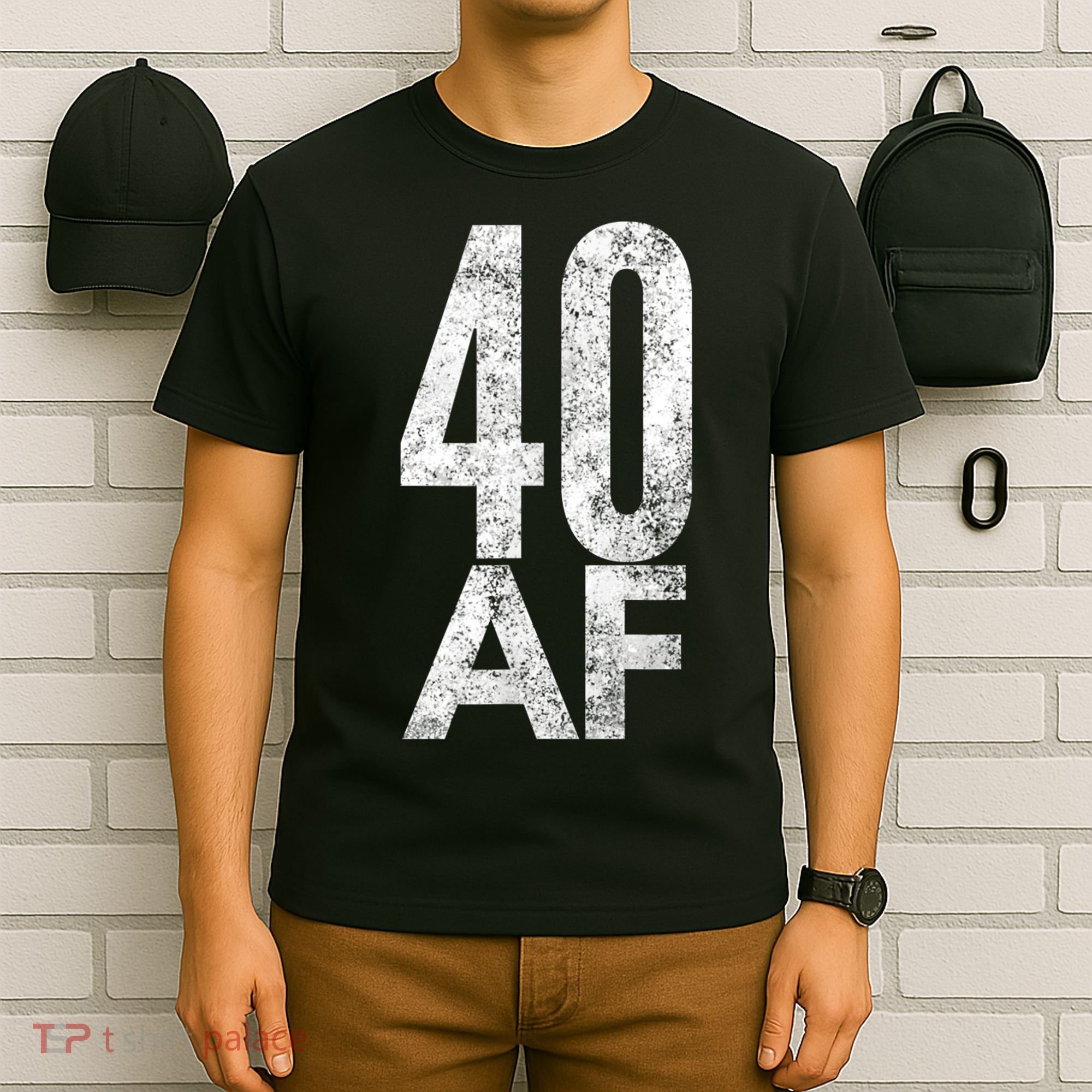 40 AF Funny 40th Birthday Gift 40 Year Old Idea 1978 T-Shirt