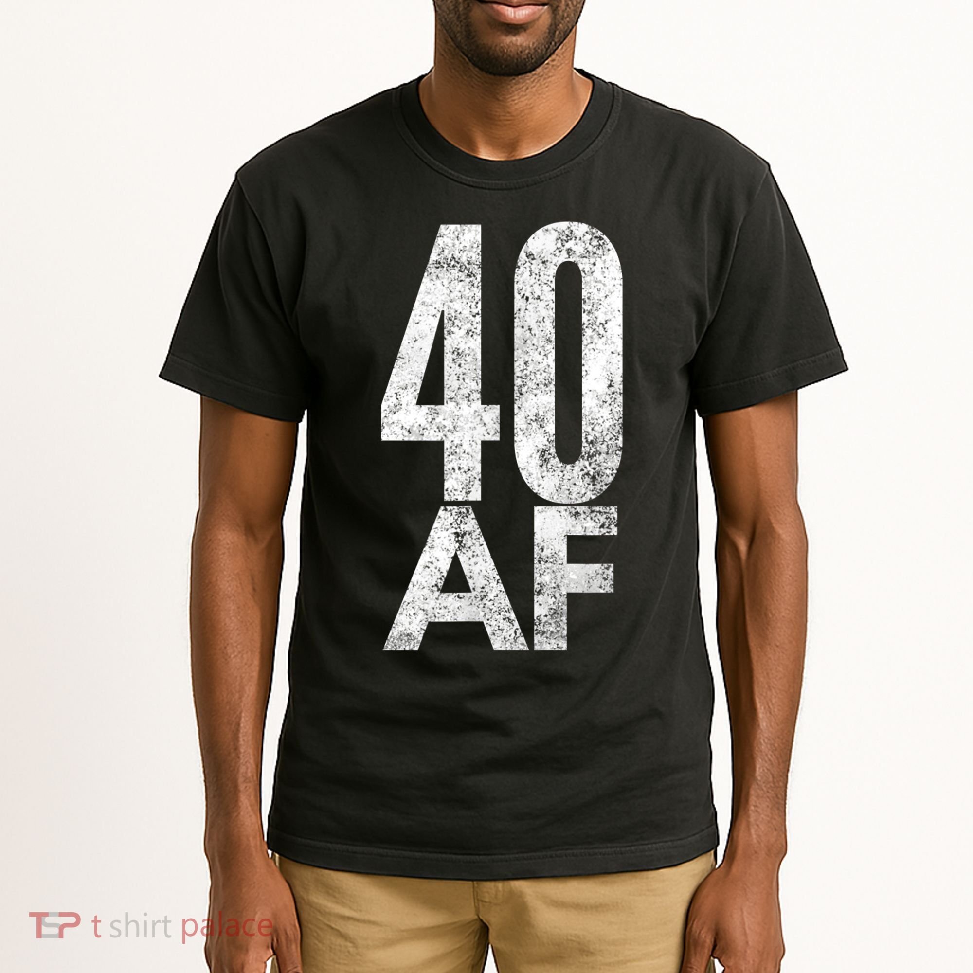 40 AF Funny 40th Birthday Gift 40 Year Old Idea 1978 Tall T-Shirt