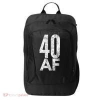 40 AF Funny 40th Birthday Gift 40 Year Old Idea 1978 City Backpack thumb 0