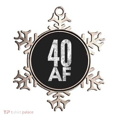 40 AF Funny 40th Birthday Gift 40 Year Old Idea 1978 Ornament
